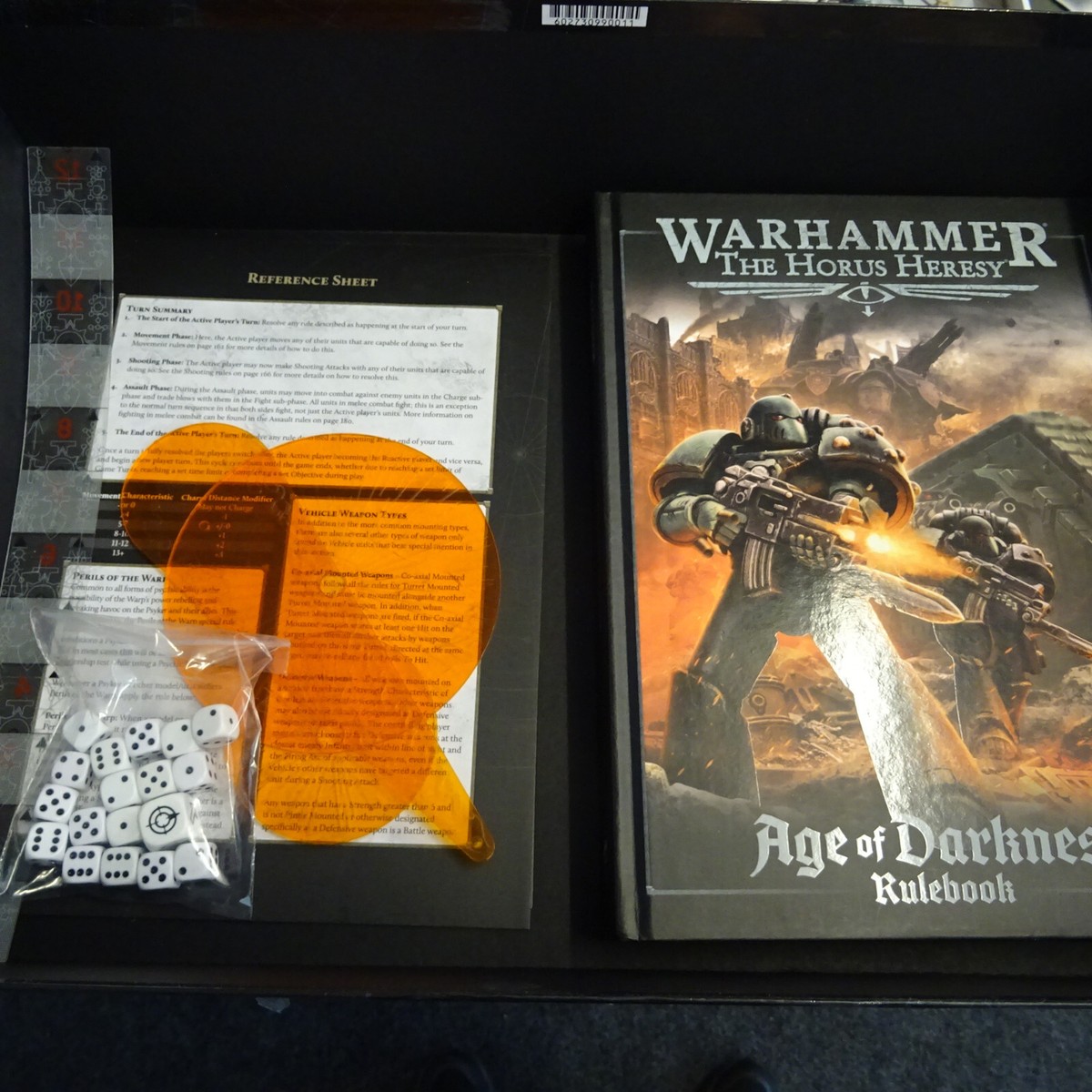 AGE of DARKNESS 2nd ed Box Set - Painted SPACE WOLVES - 30k Heresy