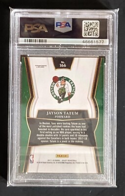 NBAカード Jayson Tatum RC Premier Level Jayson Tatum 2018 Select #168 Premier Level Gold Die-Cut /10