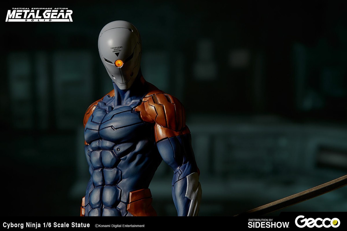 Metal Gear Solid Cyborg Ninja Gray Fox LE Light Up LED Metal Gear Solid Cyborg Ninja Gray Fox LE Light Up LED