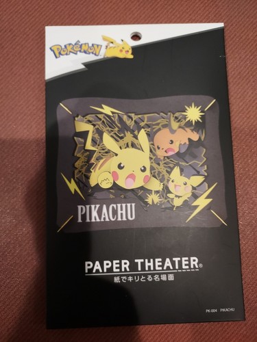 Ensky Pokemon Pikachu Paper Theater Craft Kit PK-004 New/Sealed