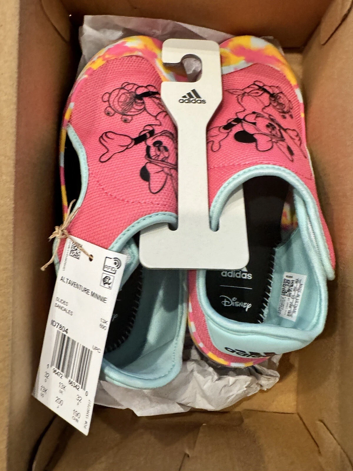 Sandali da piscina sportivi Adidas bambino Altaventure Minnie Mou taglia 13k