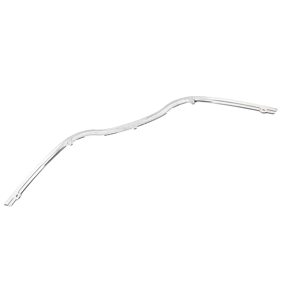 Borde de parabrisas cromado corte contraste para Harley Road Glide FLTR FLTRX 1998-2013 Foto 3 de 4