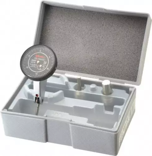 Mitutoyo 0 to 0.06", 0.000500" Graduation, Horizontal Dial Test Indicator