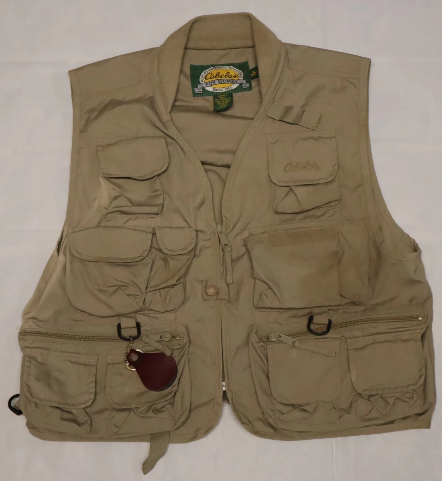 CABELAS mens fishing vest size M