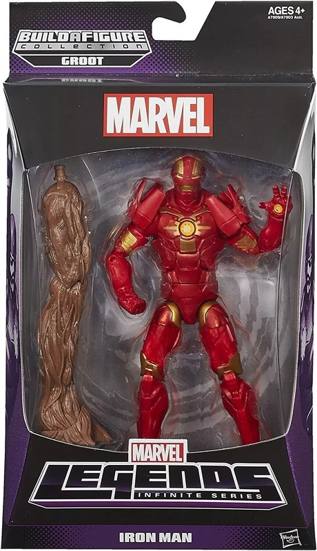 Marvel Legends Infinite Series Ironman - Build-a-Figure Groot
