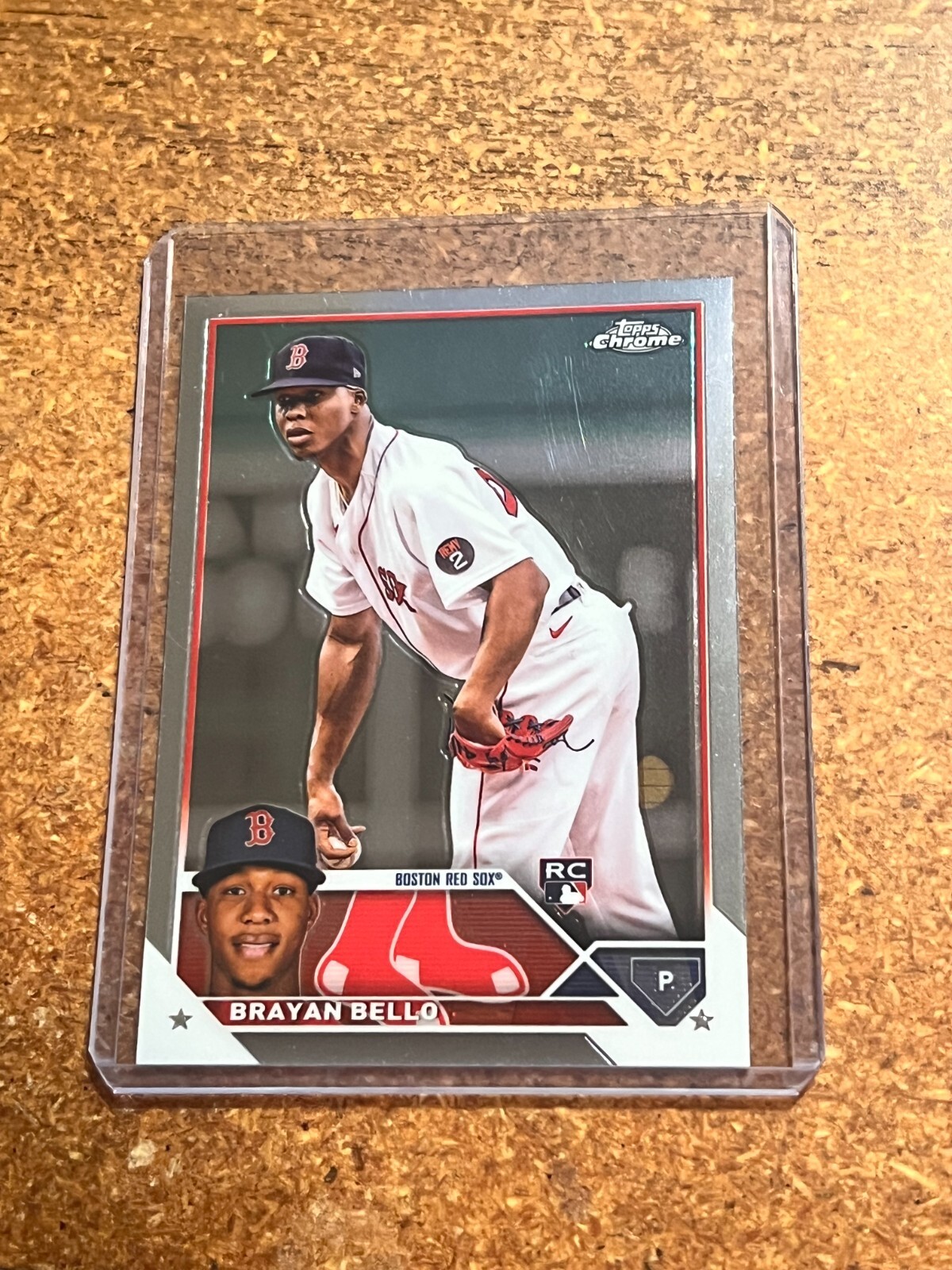 2023 Topps Chrome Baseball # 57 Brayan Bello RC