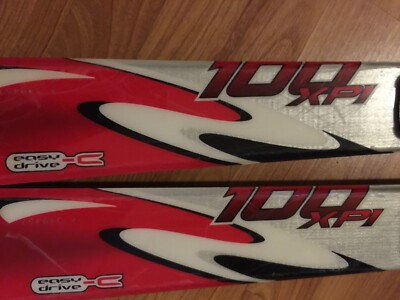 154 cm 14m Rossignol 100 XPI Skis w/ Bindings 3-9 Made-in-Spain