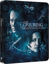 The CONJURING The Devil Made Me Do It  4k Ultra HD New Limited Edition Steelbook