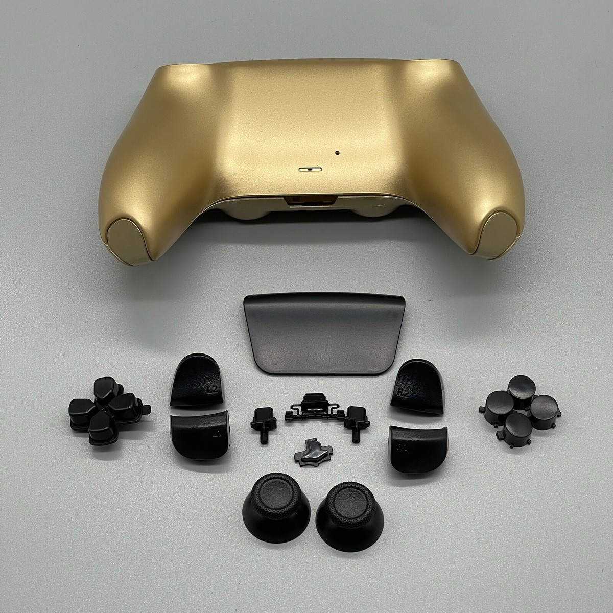 Gold PS5 DualSense Controller Full Set Shell Case Cover