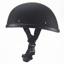 Motorcycle Helmet Half Face Lightweight ABS Skull Cap Motorbike Scooter