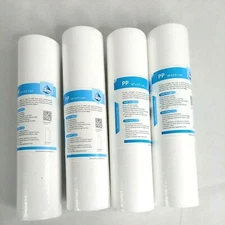 PP Sediment Water Filters (4 Pack) 10" x 2.5" 5 Micron NSF 42 Certified