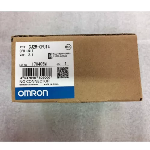 Omron CJ2M-CPU14 CPU Unit CJ2MCPU14 New In Box Fast Shipping 1pcs
