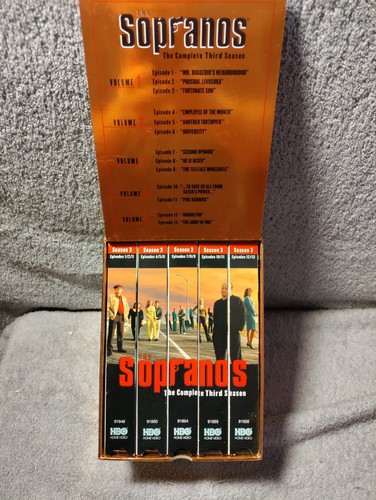 The Sopranos Complete Second and Third Seasons Box Sets VHS cassette tape - Picture 5 of 6