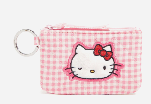 Vera Bradley Hello Kitty® Gingham Zip ID Case Limited Edition (New & Sealed) - Picture 4 of 4