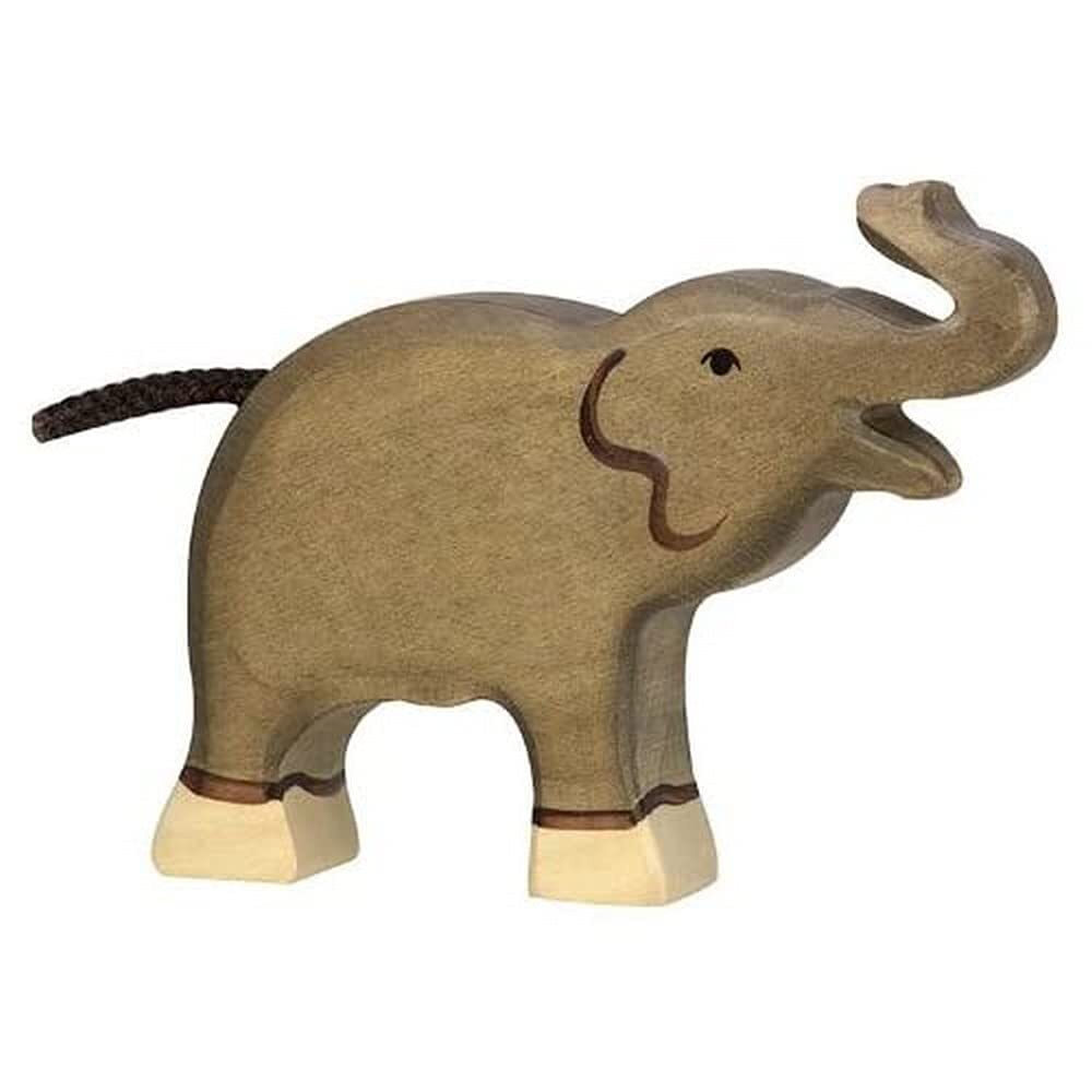 Holztiger - 2040845 - Figurine Animal - Piccolo Elephant Trunk Alta