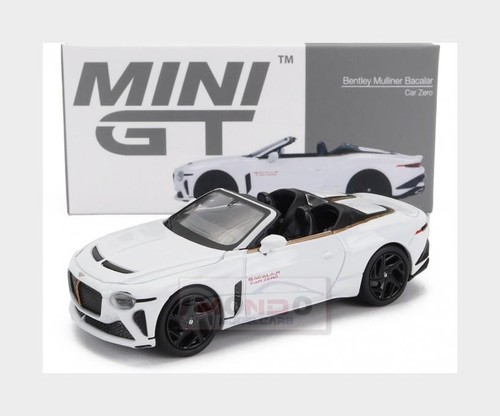 1:64 TRUESCALE Bentley Mulliner Bacalar Cabriolet Lhd 2021 White MGT00544-L