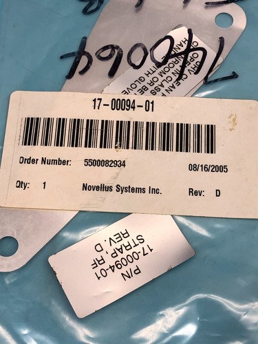 3 NOVELLUS 17-00094-01 HEATER STRAP, RF, 167411 | eBay