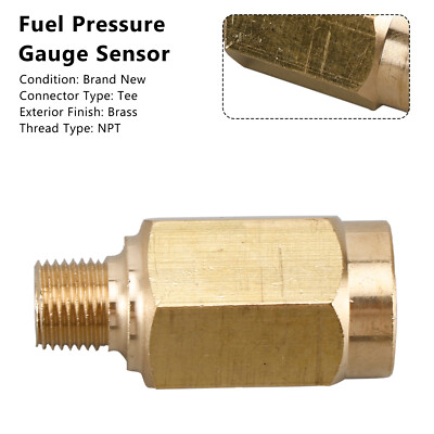 #ad Snubber Valve Diesel Fuel Pressure Gauge Sensors fits Dodge Ram 12 amp; 24 Valve $10.61