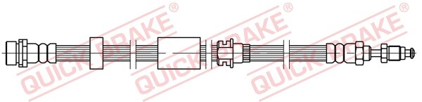 Quick Brake 32.800 Bremsschlauch 407 Mm FüR Mazda-image