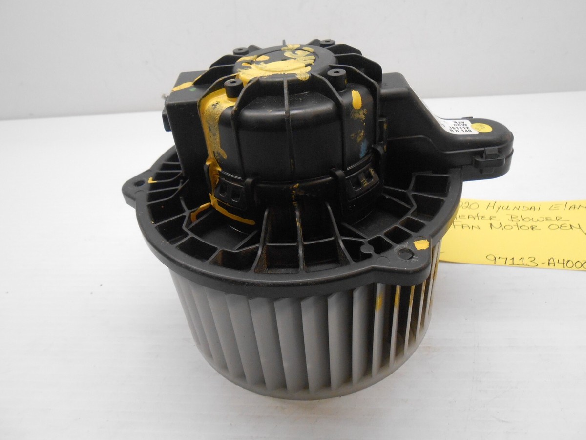 暖流 2020 HYUNDAI Elantra Heater Blower Fan Motor OEM 97113-A4000