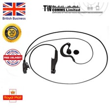 G Shape Earpiece with Mic & PTT for Motorola R7 Series Two Way Radios - VAGSR7