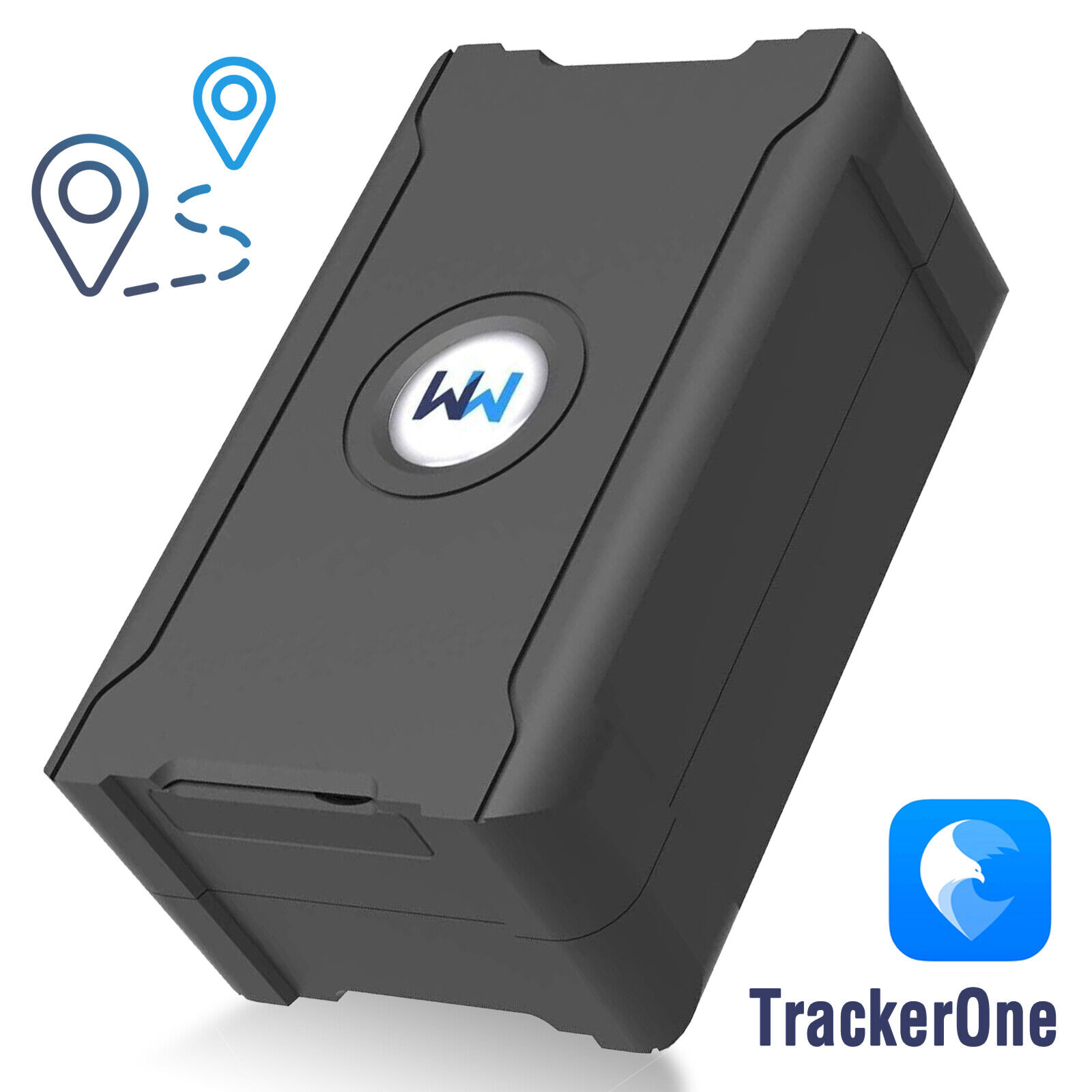 Auto GPS Tracker Fahrzeug Echtzeit-Tracking-Gerät SOS-Alarm wSIM KFZ LKW