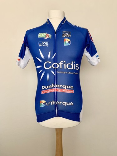 Ensemble cuissard vélo et maillot cyclisme pro vintage BIC France