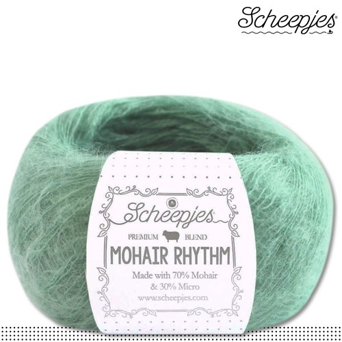 Scheepjes 25 g Mohair Rhythm Ganzjahresgarn Wolle Stricken flauschig 20 Farben - Bild 17 von 21