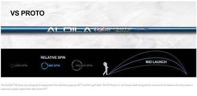 Aldila VS Proto 70-X シャフト　3ウッド用 BRAND NEW ALDILA VS PROTO 70 X EXTRA STIFF .350 DRIVER SHAFT 46