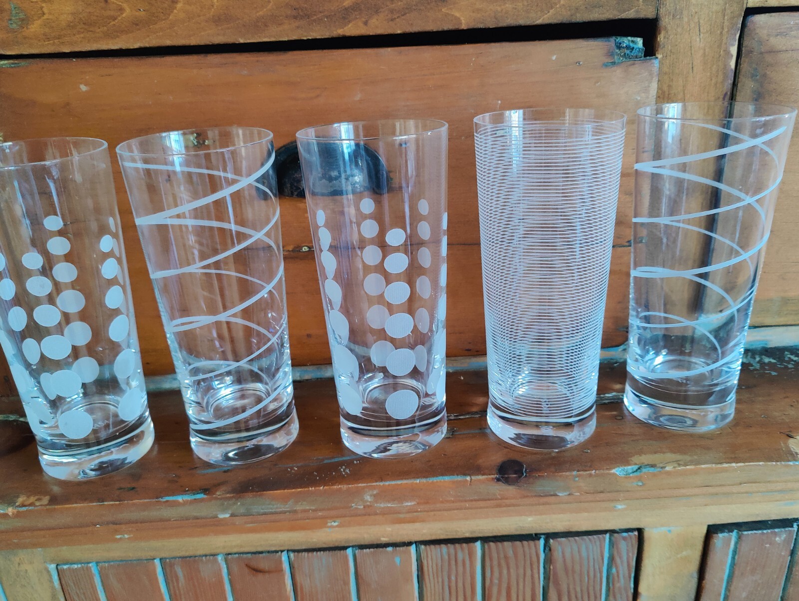 Mikasa Cheers highball drinking glasses 19.75' set of 5 eBay