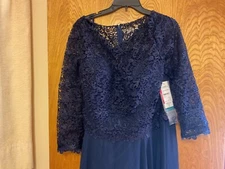 MOB Gown --LOWERED PRICE! Marsoni by Colors navy MOB Gown, NWT, SZ 16 style #223