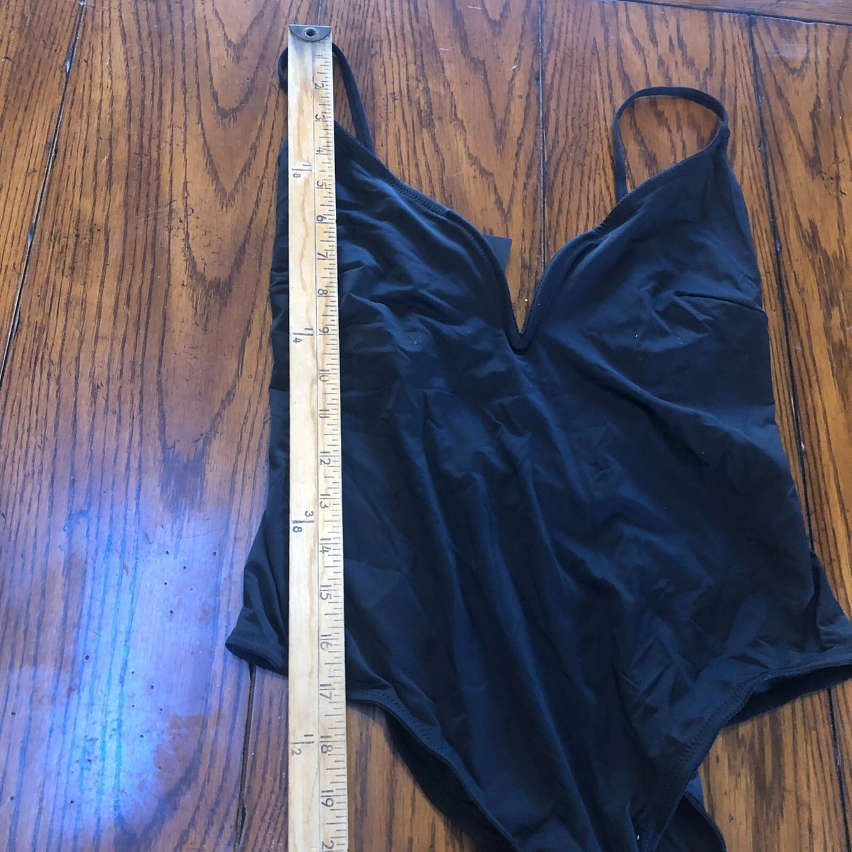 ★ Massimo Dutti★ Long slip one piece shirring detail 0663 BNWT $99.90 size Large Massimo Dutti women swimwear - one