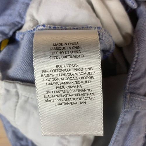 Polo Ralph Lauren Pants Boys 10 Blue Cotton Youth Preppy Casual Chino - Picture 10 of 11