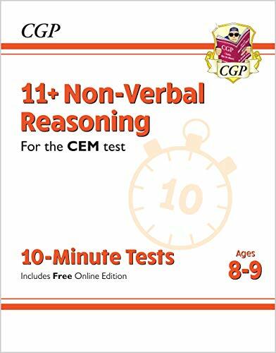 11+ CEM 10-Minute Tests: Non-Verbal Reasoning - Ages 8-9 (with Online Edition), - Picture 1 of 1
