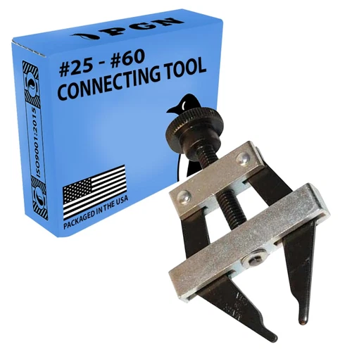 - Roller Chain Connecting Puller Holder Tool for Chain Size # 25 35 40 41 50 60#