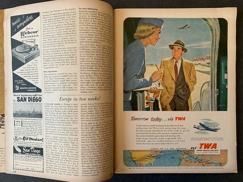 Sunset Magazine October 1952 1950's Lifestyle Travel Recipes Gardening Ads - Bild 7 von 10