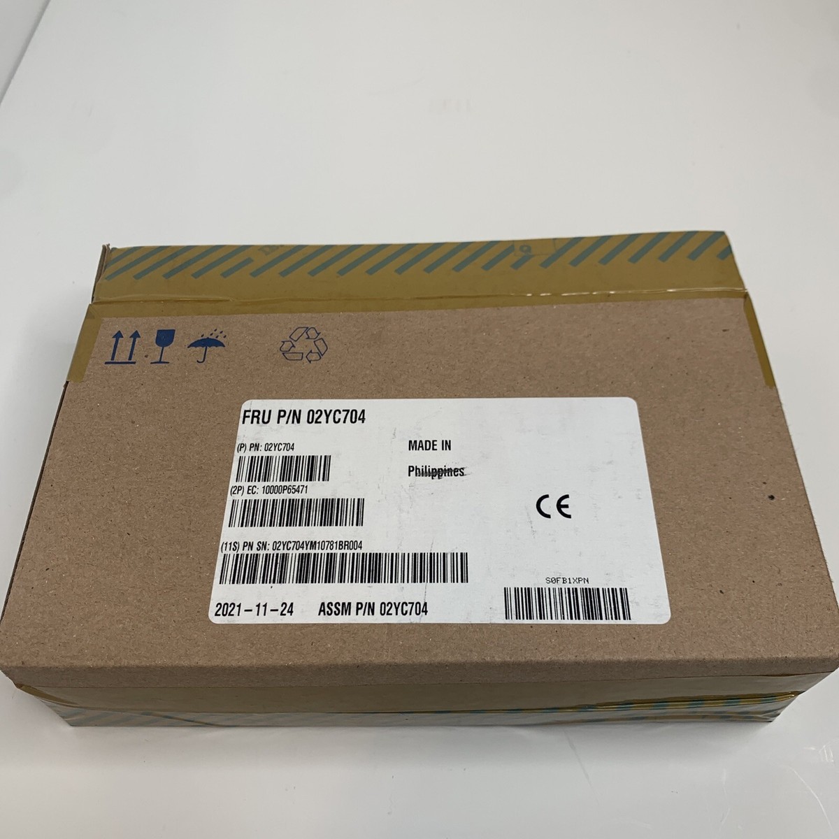 IBM, FRU 02YC704, Drive ASM PM6 RI, 7680GB, PM6-SAS-1DWPD IBM, FRU 02YC704, Drive ASM PM6 RI, 7680GB, PM6-SAS-1DWPD