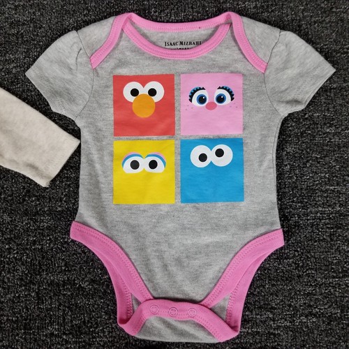 Girls One Piece Lot 0/3 Months Isaac Mizrahi Sesame Street Bon Bebe 4 Baby Items - Picture 8 of 14