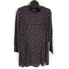 Urban Outfitters Pins & Needles Floral Tunic Dress Women’s Medium Long Sleeves