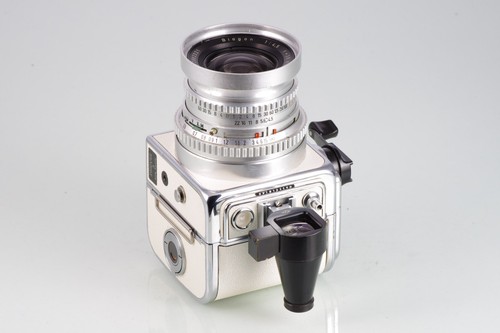 PREMIUM CLASSIC CHROME HASSELBLAD 500 SWC BIOGON 38mm A12 + Finder PEARL - Imagen 8 de 11