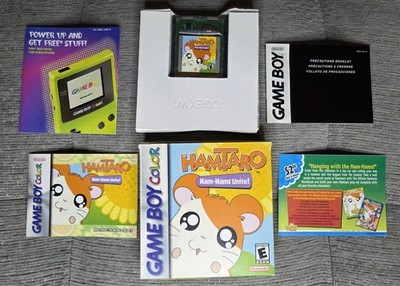 Hamtaro Ham-Hams Unite Nintendo Game Boy Color GBC CIB Complete Authentic