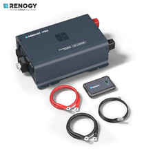 Renogy 1000W Pure Sine Wave Inverter 12V to 120V w/Bluetooth AC Outlet Remote