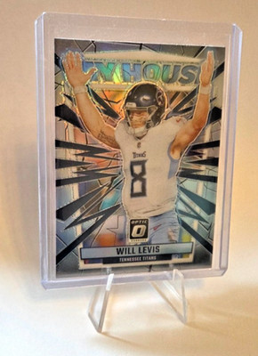 2023 Panini Donruss Optic Will Levis #20 My House! Holo Prizm RC Titans