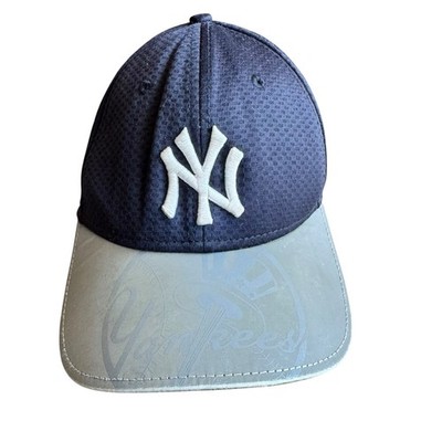 New Era New York Yankees MLB Cap Navy Grau Adjustable Baseball Hat Rare