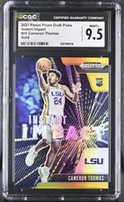 2021 Panini Prizm DP Cameron Thomas Gold Prizm Rookie /10 CGC 9.5 Bucks SSP RARE