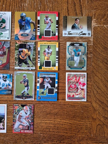 Football Sports Trading NFL Card 18 Card Lot rookies #/d parallel memorabilia - Picture 5 of 22