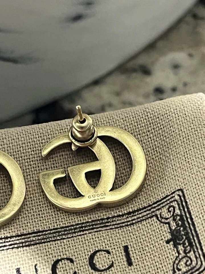 Pendientes Gucci GG Oro Marmont Joyería Accesorios Pendientes Aretes Foto 3 de 3