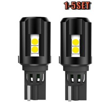 Turn Signal Light Bulb White 10K T15 LED Tail Brake Stop Backup Reverse 2-10x