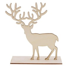 Antlers Elk Wooden Jewelry Display Stand for Women Girls Earrings Necklace