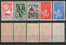 FRANCE - 1961 YT 1306 à 1310 - TIMBRES NEUFS** MNH
